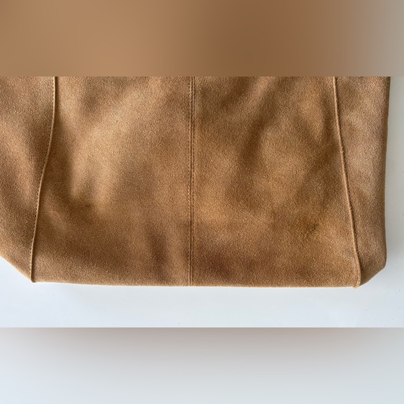 Mango Suede Medium Shopper Bag in Tan - Picture 12 of 12